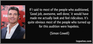 More Simon Cowell Quotes