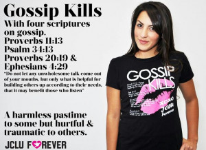Gossip kills!
