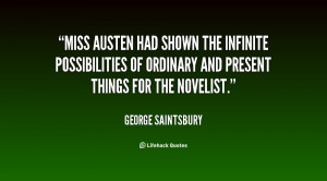 George Saintsbury Quotes