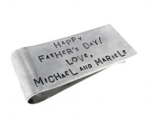 Personalized Sterling Silver Money Clip ...
