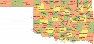 Oklahoma State Map