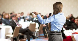 Public Officials for Special Service Districts Image of Woman Speaker