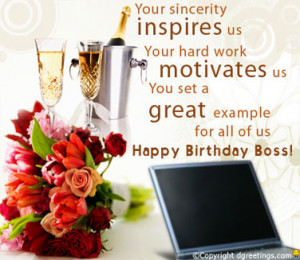 ... guidance and leadership. Wishing you loads of fun on your birthday