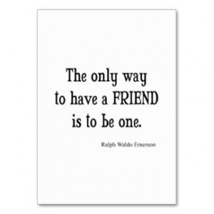 ... Inspirational Friendship Quote Large Business Cards (Pack Of 100