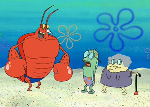 Larry the Lobster wants to beef im finna kick his ass