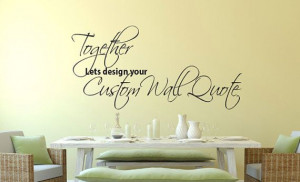 Wall Decal Custom Vinyl Create Your Own Quote Wall by Mpressvinyl, $16 ...