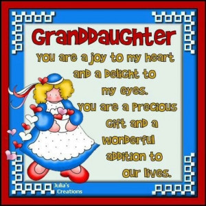 Love my Granddaughter!!!!
