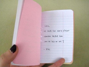 Awww..how cute! :)quote-book:kari-shma:via: notebookdoodles