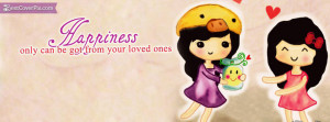 happiness quote fb cover photo