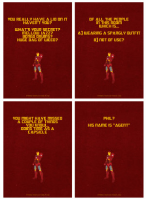 Avenger Iron Man Quotes