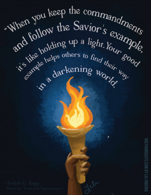 It's Like Holding Up a Light