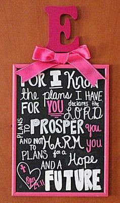 Bible verse, Jeremiah 29:11 For I know the plans I have for you ...