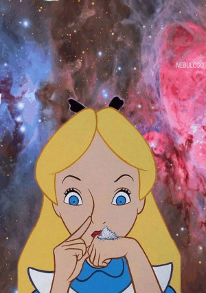 trippy disney cocaine drugs lsd acid psychedelic Alice In Wonderland ...