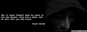 Oscar Wilde Quote - Facebook Titelbild by rockIT-RH