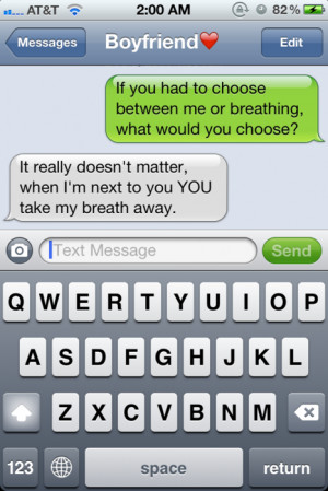 Text Message For Boyfriend