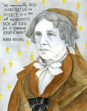 Astronomer Maria Mitchell (August 1, 1818 – June 28, 1889) was born ...
