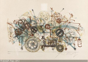 TINGUELY Jean META MACHINE Cornette de Saint Cyr Paris