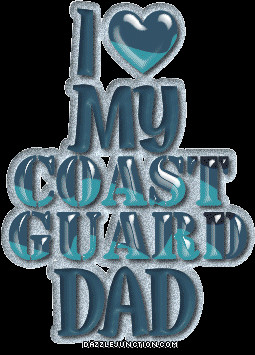 Coast Guard Dad Graphic