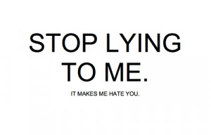 Dishonest People I hate dishonest people.