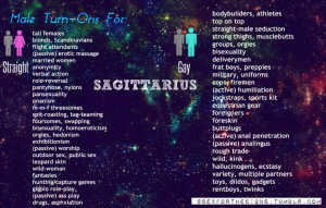 Sagittarius MALE Turn Ons Heterosexual and Homosexual (Don’t be ...