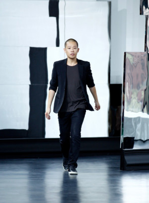 Jason Wu Fashion designer Jason Wu walks the runway at the Jason Wu