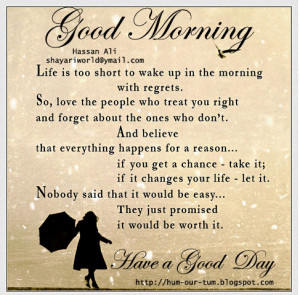 Good Morning Saturday. Inspiring Quotes for the day