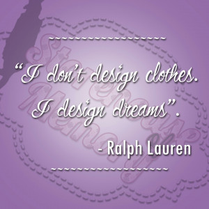 Quote Of The Week: Ralph Lauren