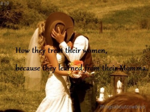 Love this cute Cowboy/Cowgirl picture with the quote that is SO TRUE ...