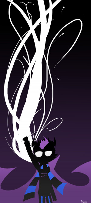 Homestuck - Eridan doing science by SoonToBeMangaka