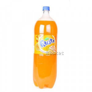 Fanta Orange Soda Bottle