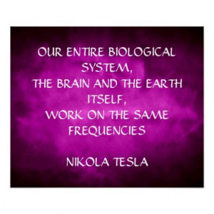 TESLA QUOTE - SAME FREQUENCIES - PRINT. posters, inspiration,quotes ...