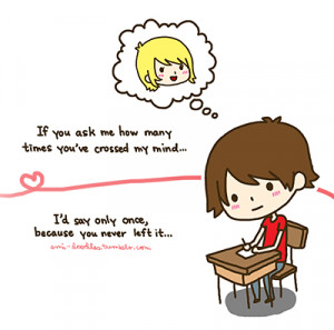 My friend on Twitter keeps posting these weird love quotes… P: