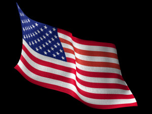 American Flag Waving Gif Animation