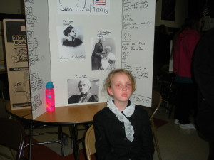 Womens rights activist Susan B. Anthony by Victoria