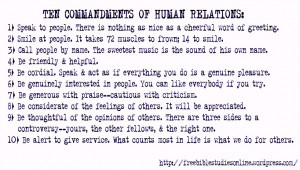 Human Relations Quotes