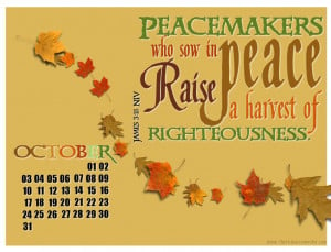 Peacemakers who sow in peace raise a harvest of righteousness