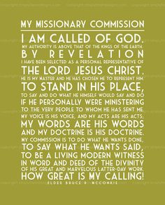 Definition of an LDS Missionary - Vinyl Wall Quotes & Lettering for ...