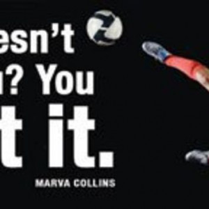 Women's Soccer Motivational Poster, Laminated, 12