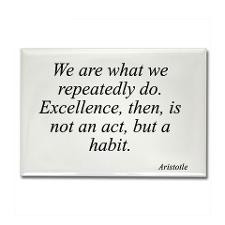 Aristotle quote 104 Rectangle Magnet for