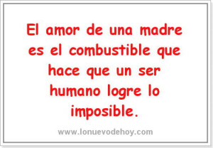Mi madre fue la mujer más bella que conocía. Todo lo que soy se lo ...