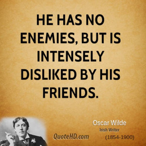 Oscar Wilde Friendship Quotes