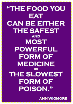 This is so very simple -- but true. Nutrition is so highly under-rated ...