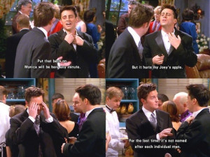Friends (TV series) : What are the most profound jokes made by Joey ...