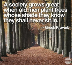 Greek proverb