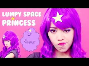 ... and only Lumpy Space Princess from Adventure Time. My Makeup Line