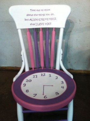 Time Out Chair Sayings Time out chair.