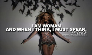 Share or comment below your favorite Beyonce quote!