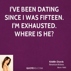 Exhausted Quotes More kristin davis quotes