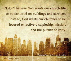 God's desire for our church life