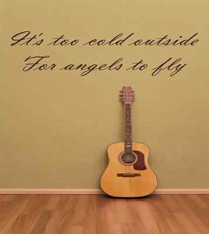 Ed Sheeran Music Angels Quote Wall Sticker Art Mural Decoration Home ...
